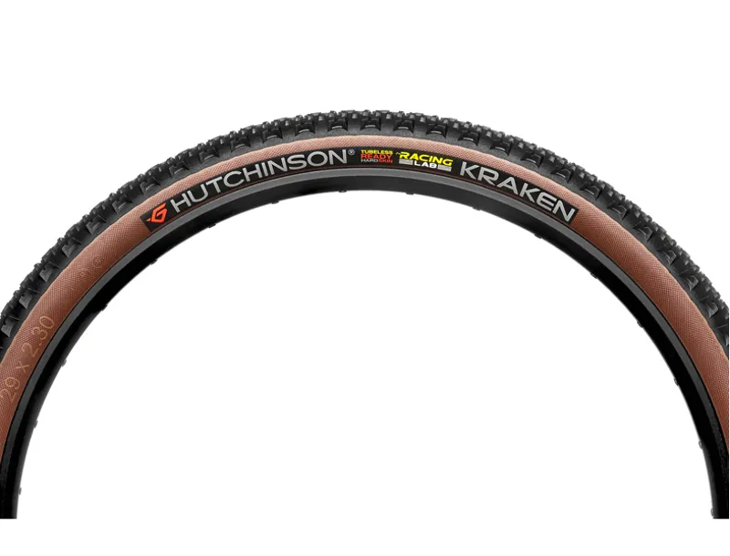 Hutchinson Kraken Racing Lab 29x2.4 MTB XC/Trail Tyre in Tan Wall-1